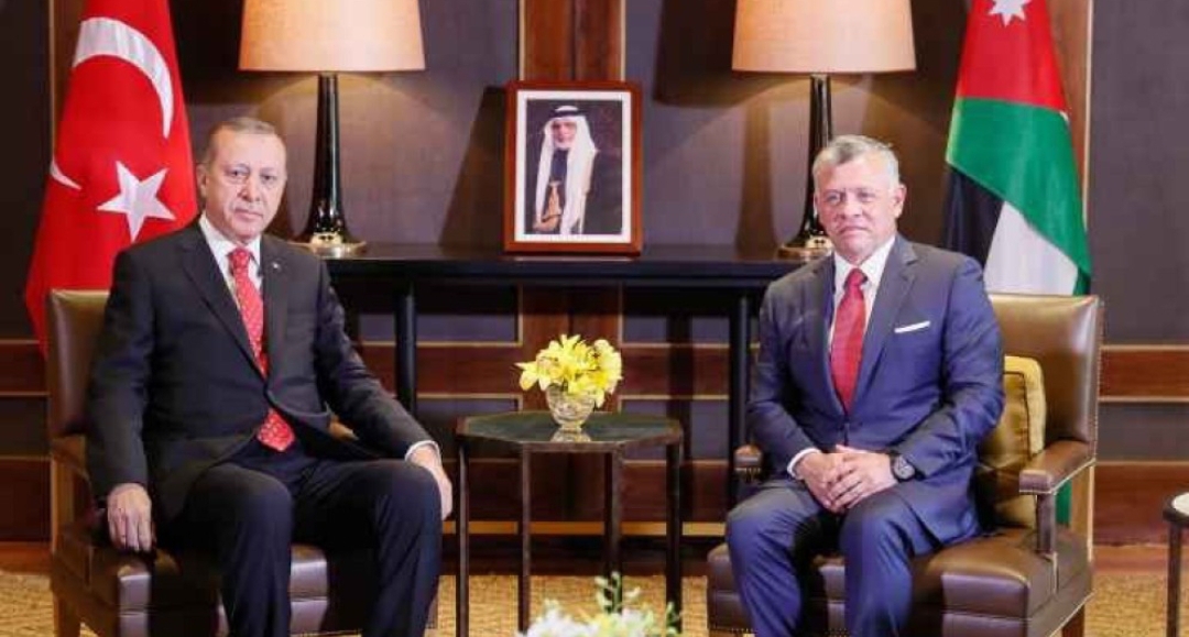 الملك يهنئ أردوغان بإعادة انتخابه ويؤكد عمق العلاقات الأردنية التركية