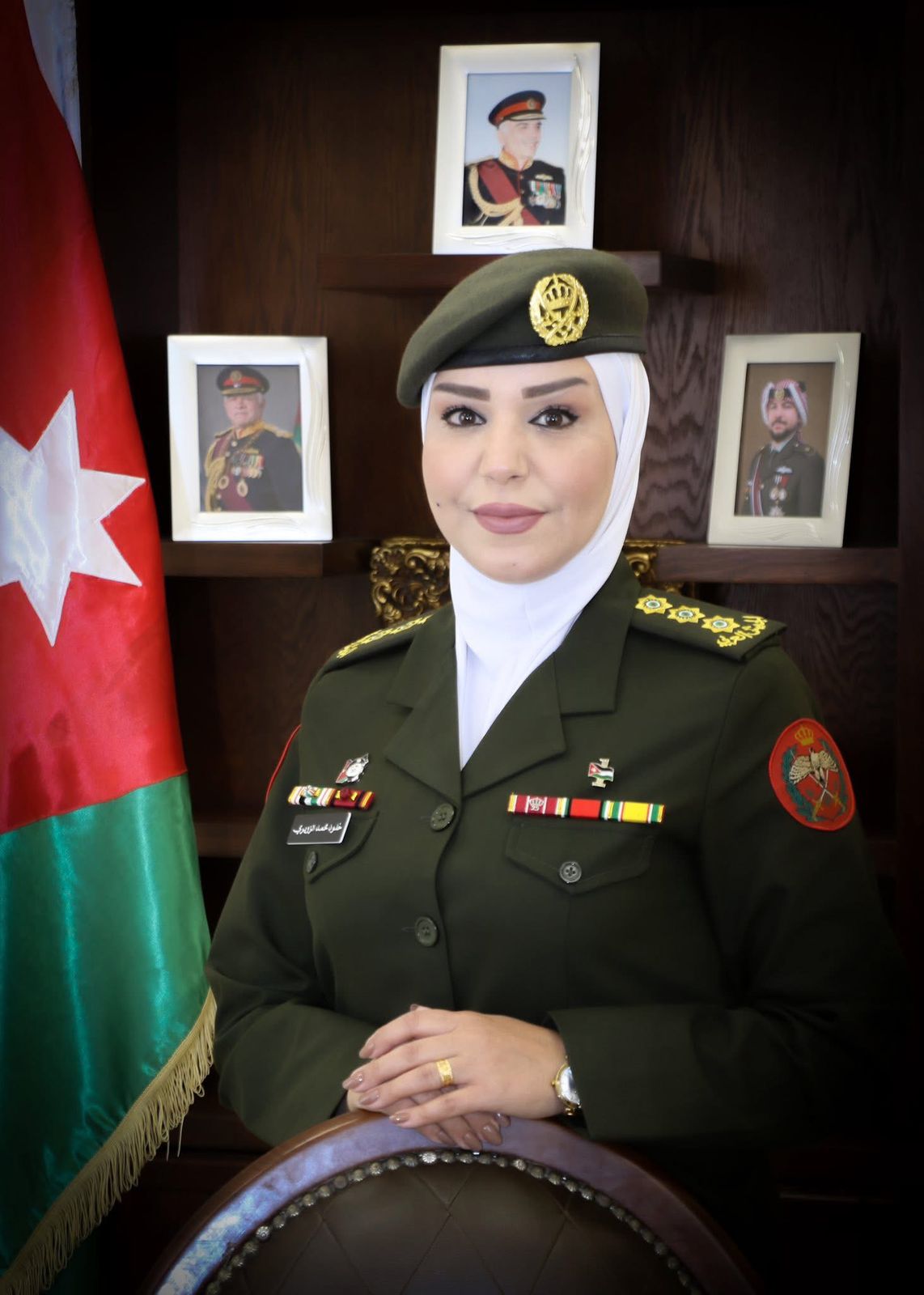 النقيب الاعلامية خلود محمد الزويري.. مبارك الترفيع