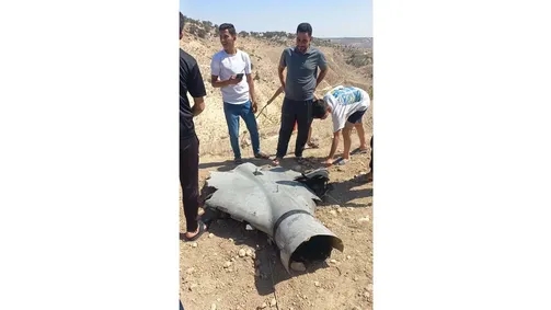 سقوط شظايا مسيرة ببلدة صيدور لواء الوسطية