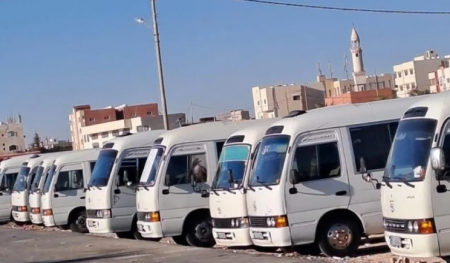 التشغيل الرسمي لمشروع النقل بين عمّان والمحافظات الثلاثاء