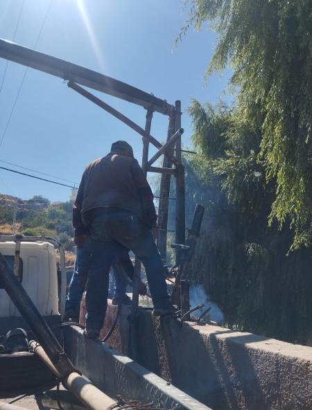 ضبط اعتداءات على خطوط مياه رئيسية في حسبان وسحاب