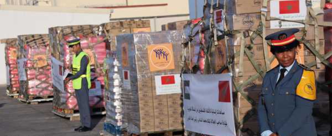 ملك المغرب يأمر بإرسال مساعدات عاجلة إلى غزة