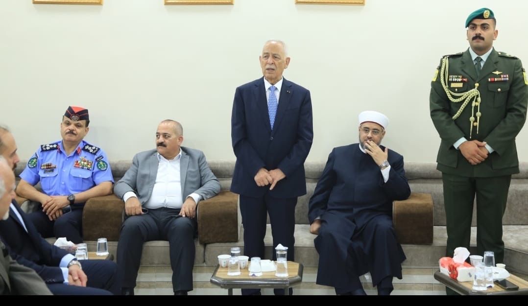 مندوبا عن الملك وولي العهد...العيسوي يعزي الشرايري والعزام والناصر والزبون