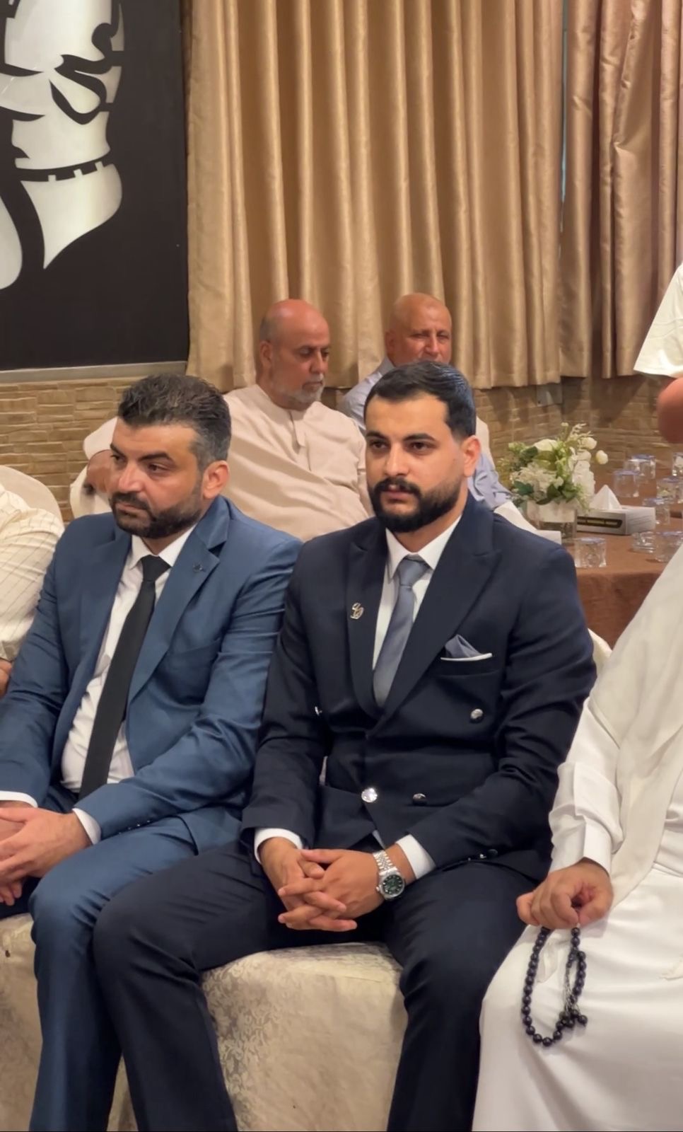 ال طه يطلبون يد كريمة محمد مصلح في مناسبة عائلية مهيبة