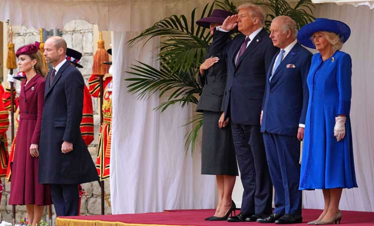 بريطانيا تخصّ ترامب باستقبال ملكي في زيارة دولة غير مسبوقة- (صور وفيديو)
