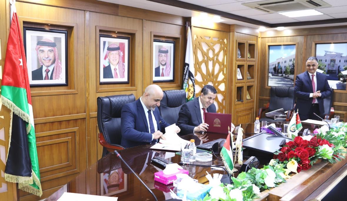 توقيع مذكرة تفاهم بين جامعة البلقاء التطبيقية والجمعية الأردنية لمكافحة المخدرات