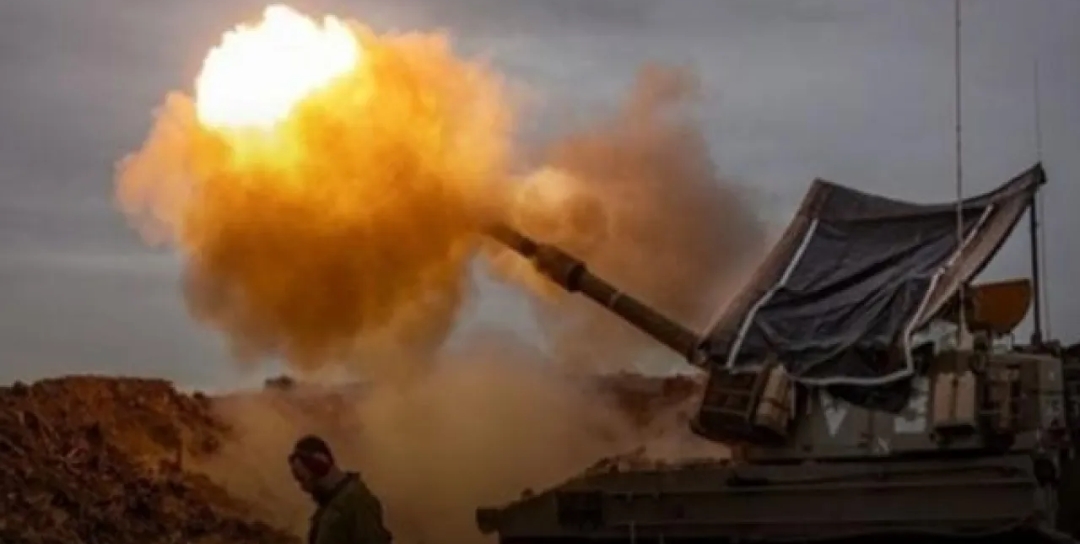 القوات الإسرائيلية تقصف محيط تل الأحمر في ريف القنيطرة