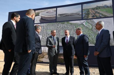 حسان يطلق المرحلة الأولى من مشروع المدينة الجديدة 