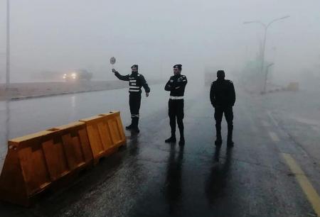 لا حالات انجماد على الطرق الخارجية