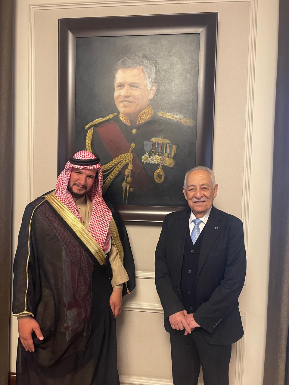 رحلة وفاء على ظهر جمل… سند دوريج من معان إلى بسمان مهنئًا الملك بعيد ميلاده