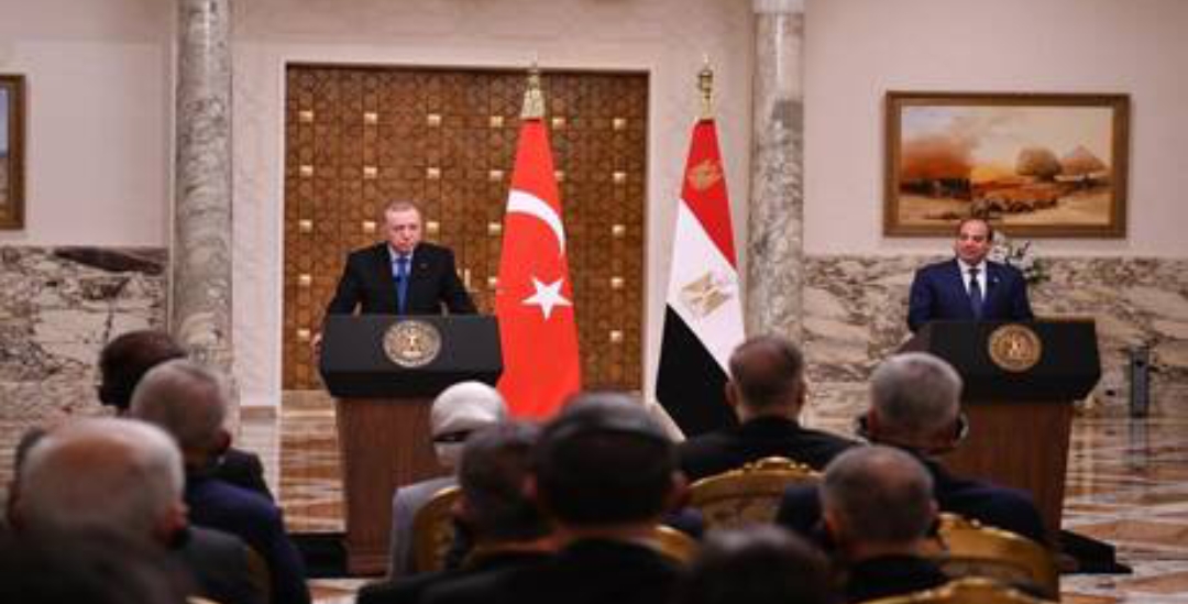 أردوغان يشيد بمواجهة مصر لإسرائيل خلال حرب غزة