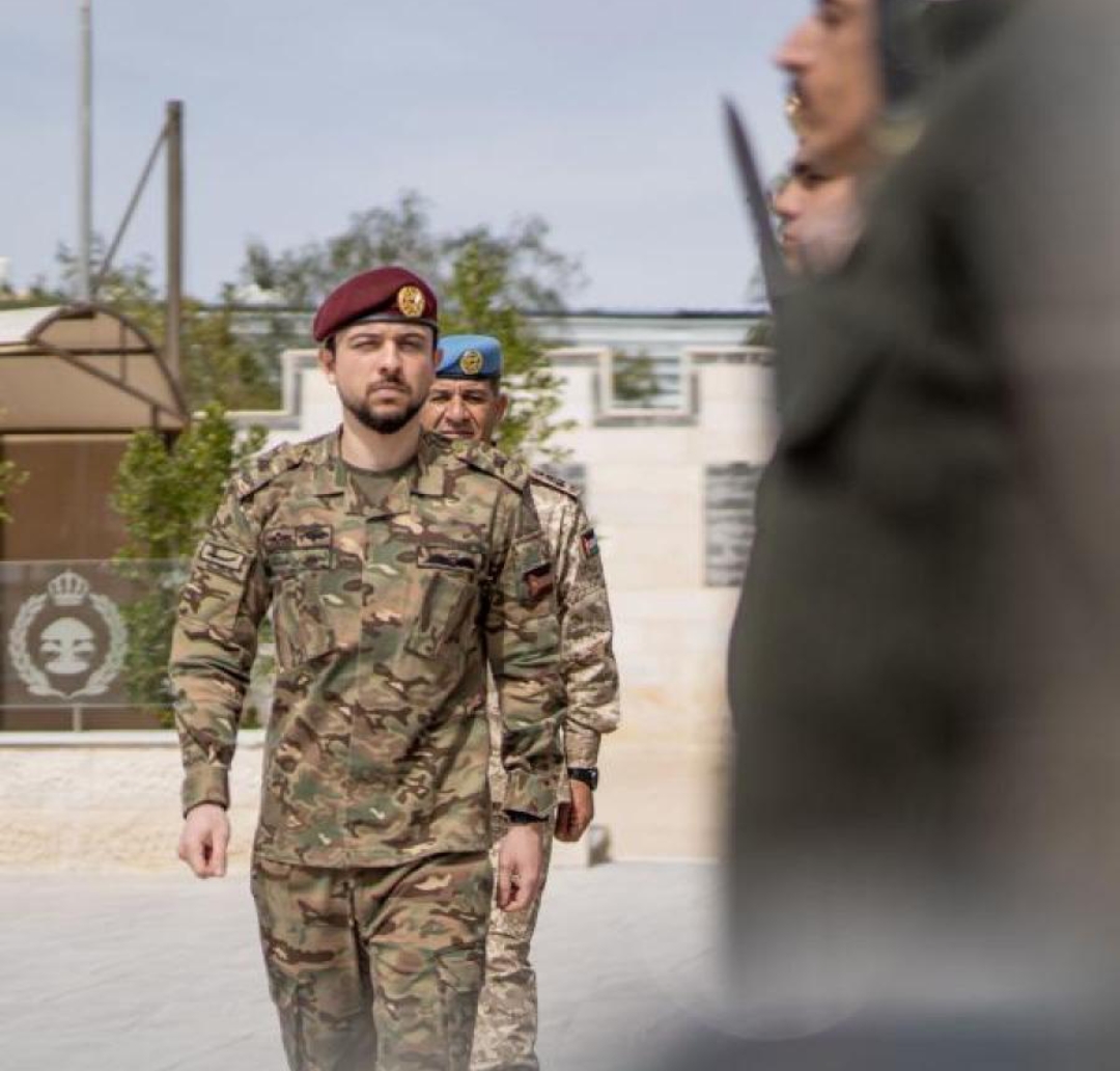 ولي العهد: حرفية كبيرة لنشامى سلاح الهندسة