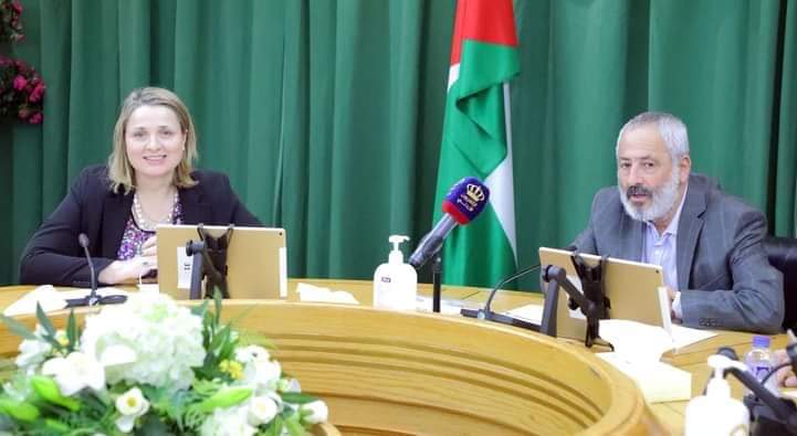 لجنه الصداقه الاردنيه الايرلنديه تدرس سبل تعزيز العلاقات الثنائيه بين بلدين الصديقين