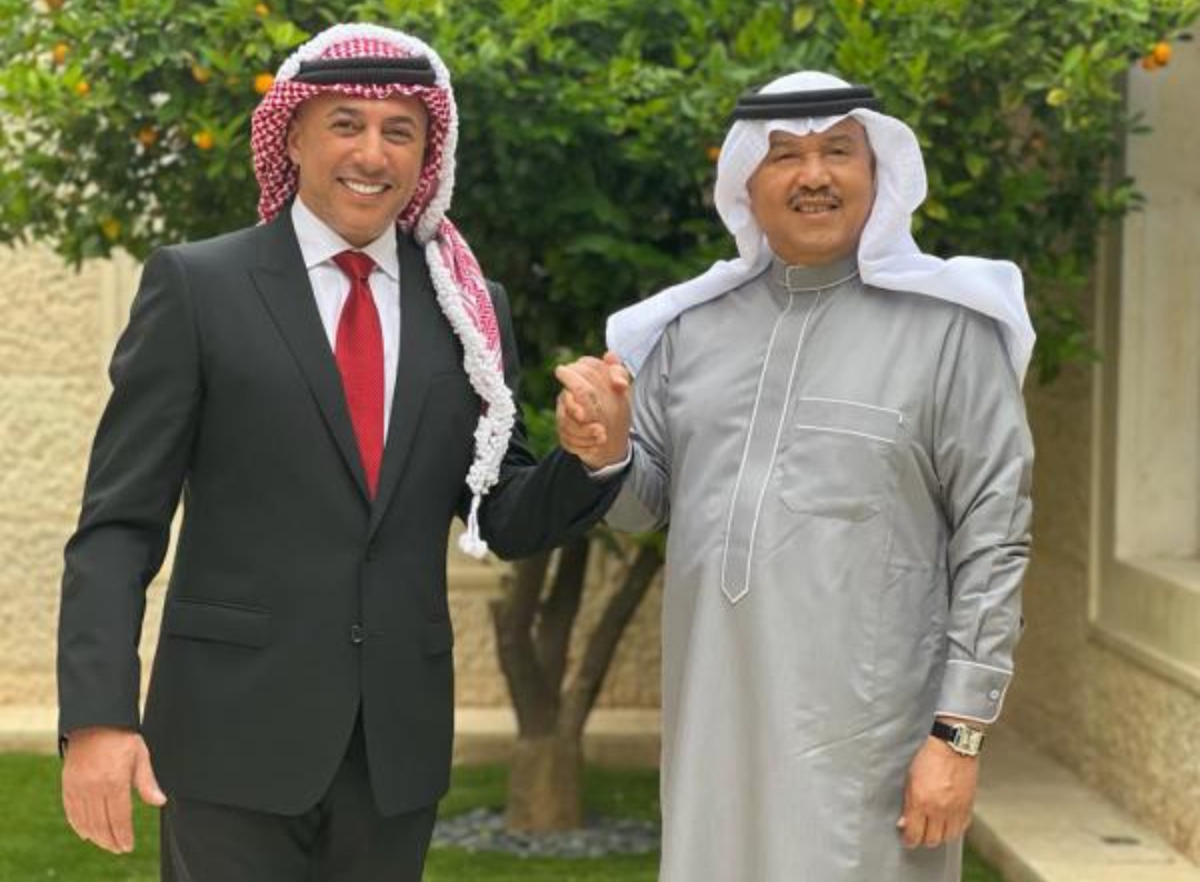 محمد عبده وعمر العبداللات في حضرة الملوك