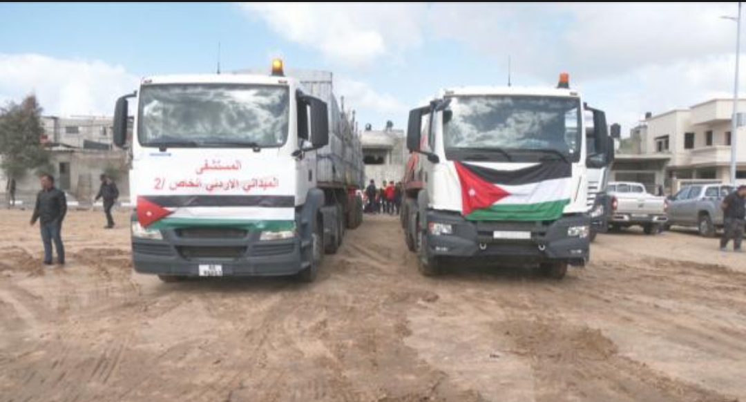 14 سيدة ضمن كوادر المستشفى الأردني الجديد في غزة