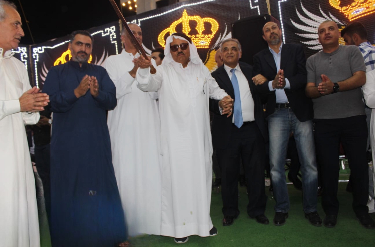احتفال كبير في مضارب الحنيطيين بتخرج الملازم رعد الحنيطي من الجناح العسكري بجامعة مؤتة