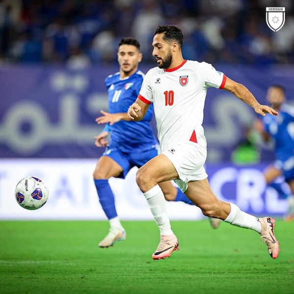 الأردن يفرط بالفوز أمام الكويت ويكتفي بالتعادل
