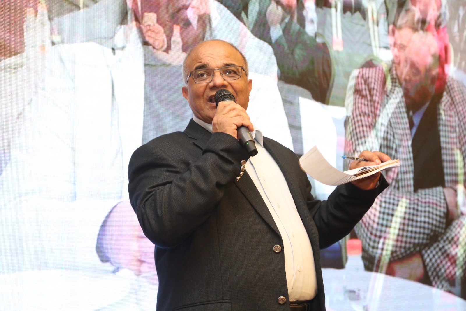 شركة التاج تستضيف طارق المومني المرشح لمنصب النقيب ونحو 300 صحفي - صور
