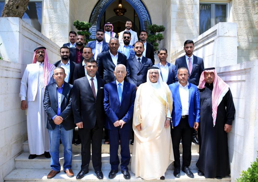 العيسوي يلتقي وفدا من أبناء عشيرة الفارس الشوابكة - صور