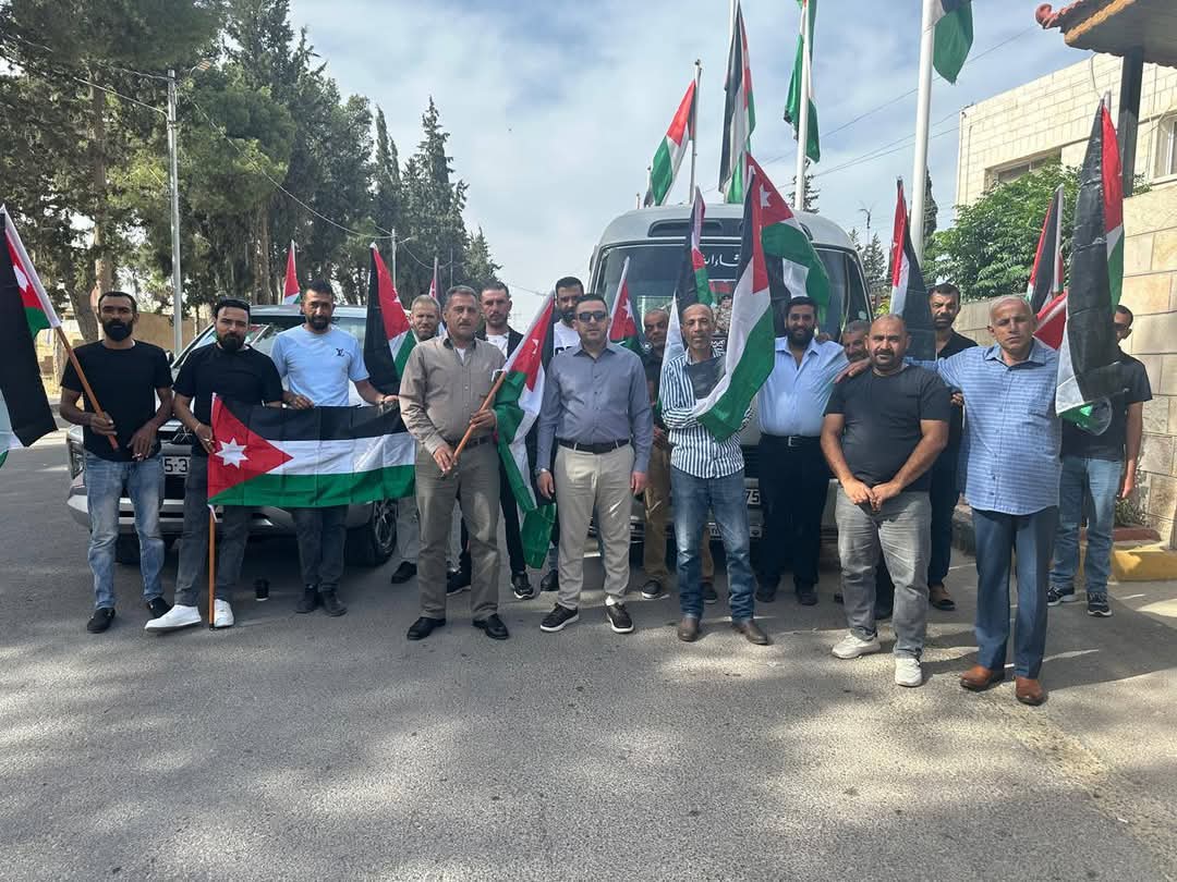 حشود من بني كنانة تتوجه إلى عمّان للمشاركة في وقفة المسجد الحسيني