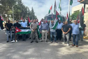 حشود من بني كنانة تتوجه إلى عمّان للمشاركة في وقفة المسجد الحسيني
