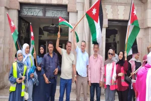 لواء القويسمة يشارك بوقفة حاشدة في الحسيني نصرةً لفلسطين ودعماً للمواقف الأردنية