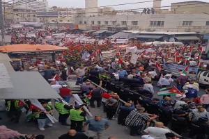 الاتحاد الوطني الأردني يشارك بمسيرة إحياء ذكرى النكبة تأكيداً على دعم فلسطين والموقف الأردني الثابت