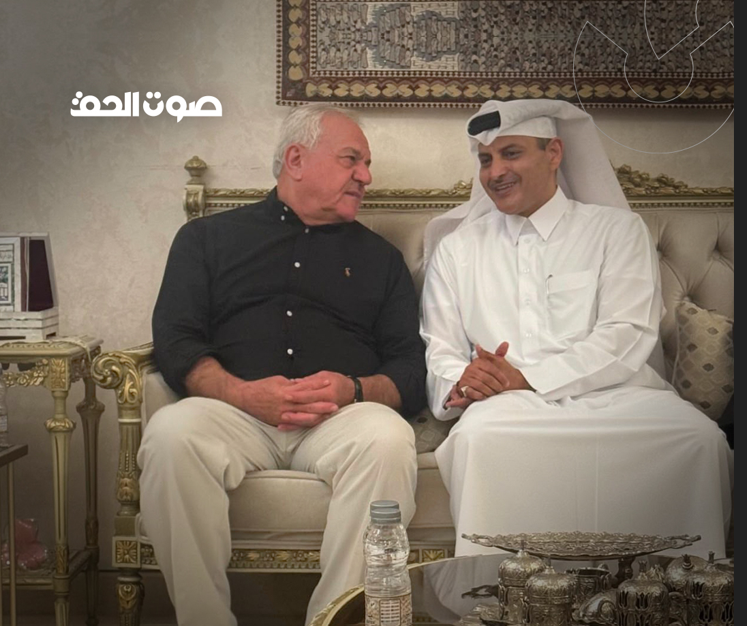 السفير القطري لدى الأردن في دارة الفريق الحنيطي - تفاصيل