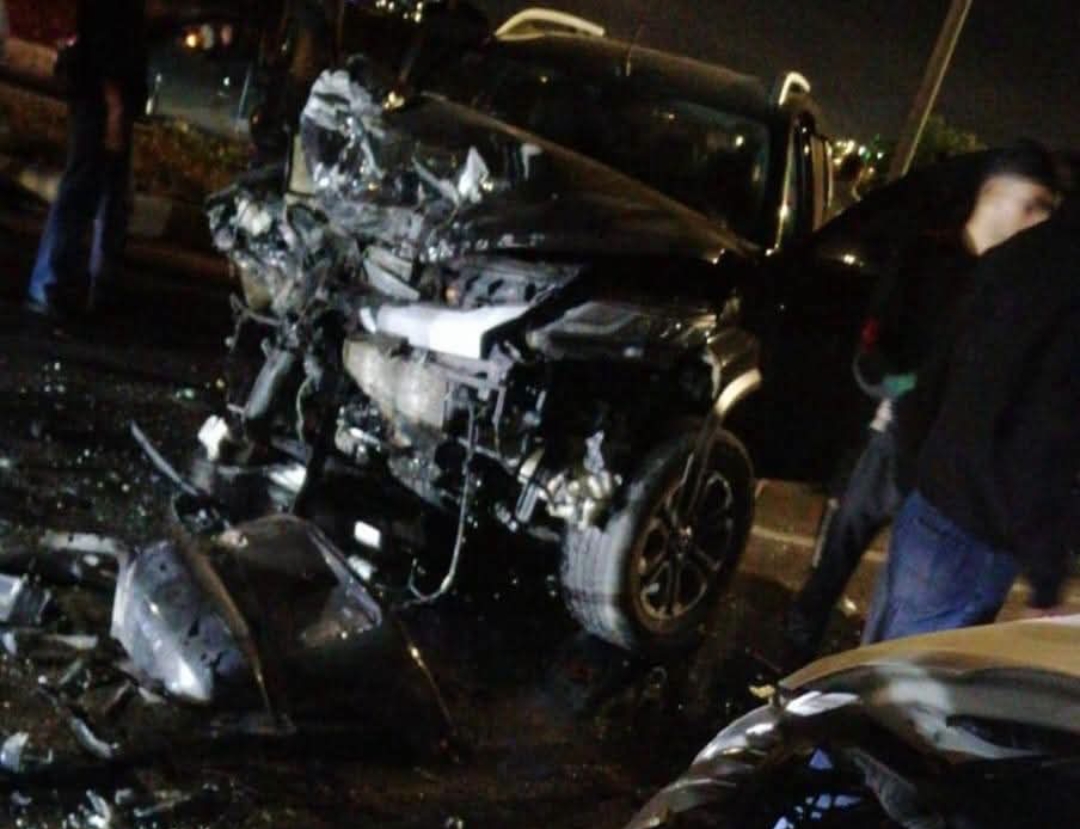 عاجل- 8 إصابات إثر حادث تصادم بين مركبتين على شارع البترا في إربد